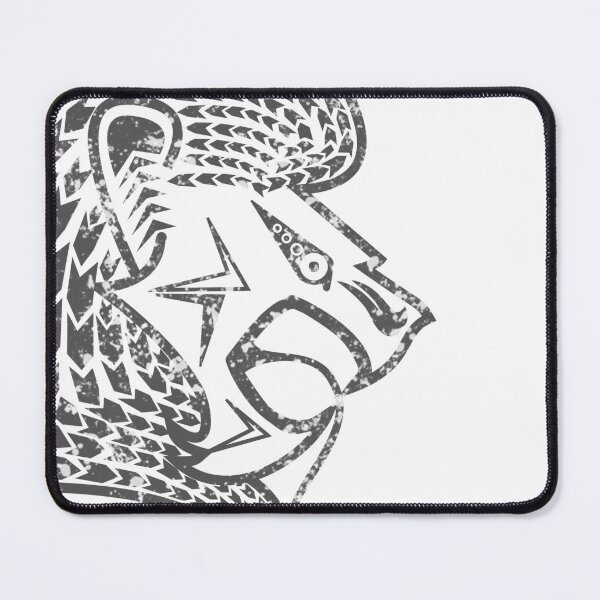 Item preview, Viking Longship Prow Beast Lion Design in Barbarian Black designed and sold by Spammabelle.