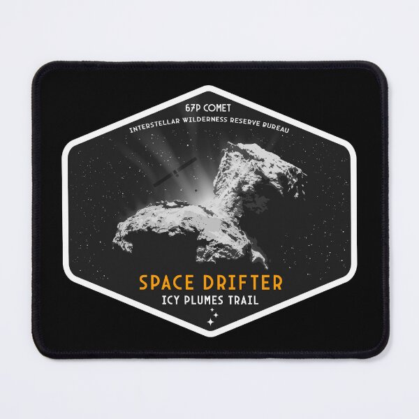 Item preview, Churyumov-Gerasimenko Comet. Space Drifter (Interstellar Wilderness Reserve Bureau Series) designed and sold by BGALAXY.