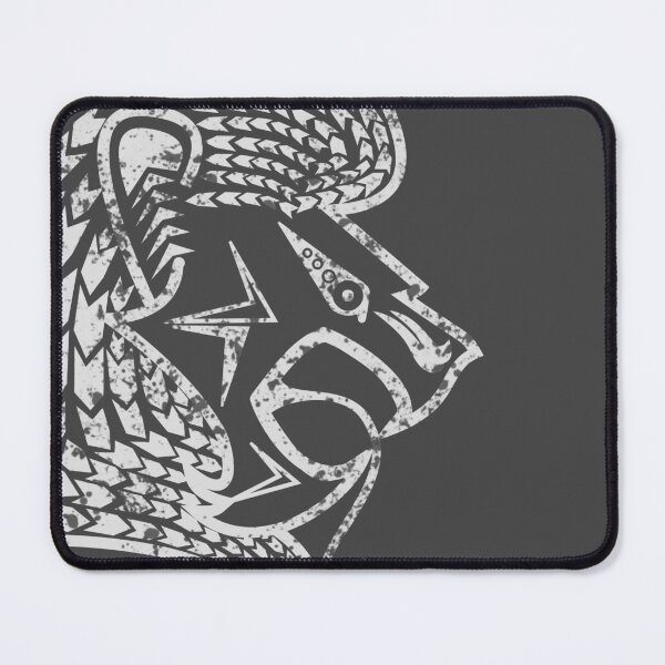 Item preview, Viking Longship Prow Beast Lion Design in Warrior White designed and sold by Spammabelle.