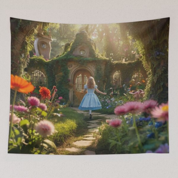 Item preview, Enchanted Fairytale Garden Hideaway designed and sold by BlareBlare.