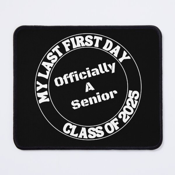Item preview, Officially A Senior My Last First Day Of Class Of 2025 designed and sold by sumajouda.