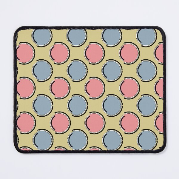 Item preview, Yellow and blue semi circle designed and sold by Tatiana Ribeiro.