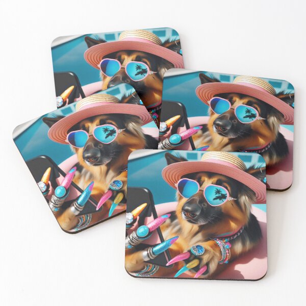 Item preview, German Shepherd Social Media Celebrity Taking a Selfie designed and sold by TheDogOnIt.