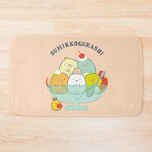 Item preview, Sumikko Gurashi - Cute and Cozy Friends Enjoying an Ice Cream Treat - Adorable Japanese Kawaii Art for Fans and Collectors designed and sold by FEBRICAST.