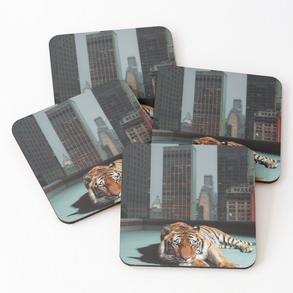 Item preview, Tiger City Animal Photography: Majestic Tiger in Urban Jungle designed and sold by regnumsaturni.