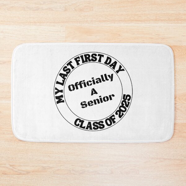 Item preview, Officially A Senior My Last First Day Of Class Of 2025 designed and sold by sumajouda.