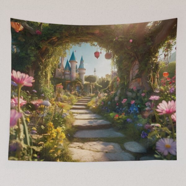 Item preview, Wonderland's Enchanted Secret Haven designed and sold by BlareBlare.