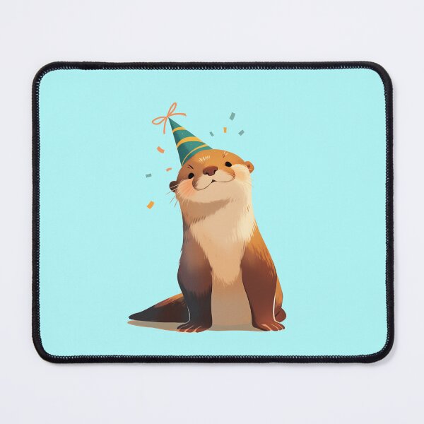 Item preview, happy birthday baby Otter designed and sold by PandaKunst.