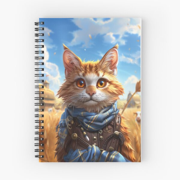 Item preview, Cat Portrait - Spikelets And Sky designed and sold by aleezon.