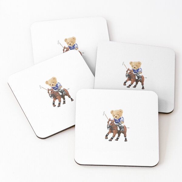 Item preview, Polo Player Teddy Bear sticker designed and sold by mrfrasco.