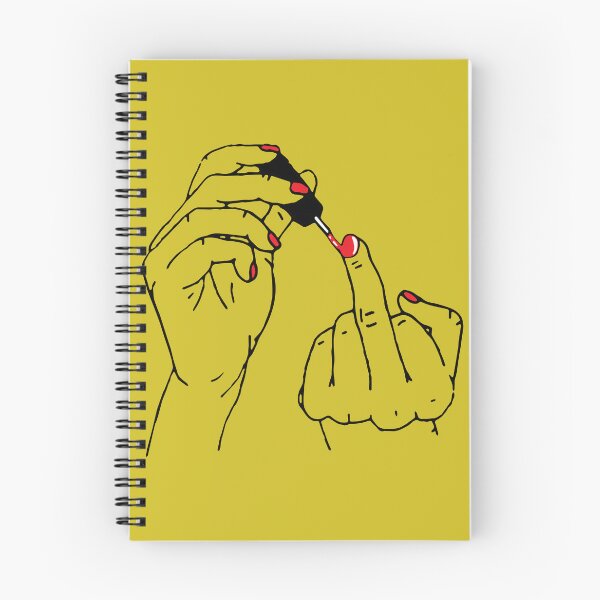 Item preview, Painted Middle Finger Nail Lts designed and sold by Alema Art.