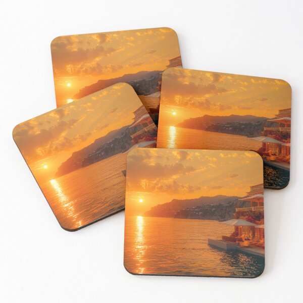 Item preview, Majestic Sunset Over Vast Water Travel Agency City Tours designed and sold by frequent-art.