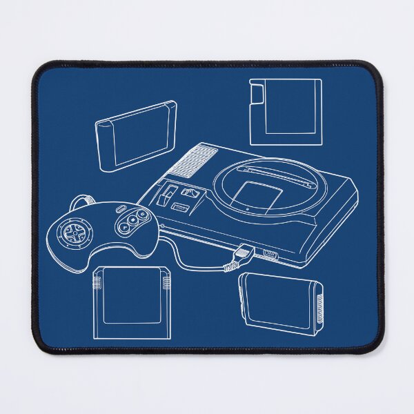 Item preview, RetroTech: 16 bit #1 (blue) designed and sold by PaleoFantasies.