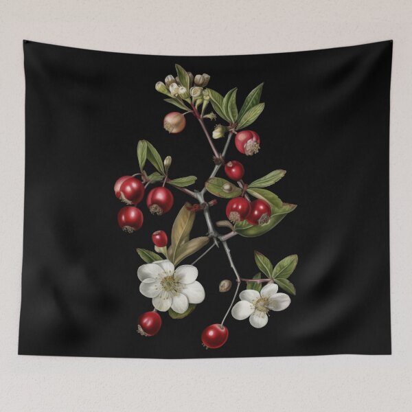 Item preview, Dark Academia Botanical Rosehip designed and sold by Enyr.