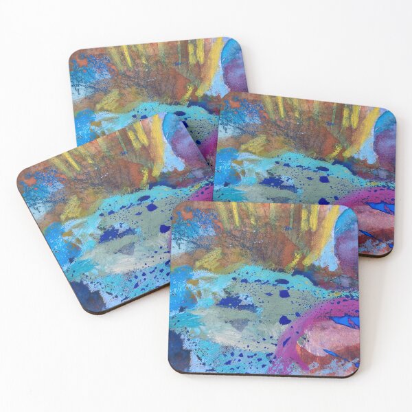 Item preview, Textured abstract landscape  designed and sold by Aisling Morin.