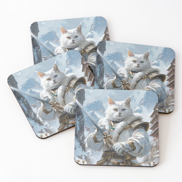 Item preview, Cat Portrait - Warrior designed and sold by aleezon.