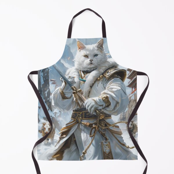 Item preview, Cat Portrait - Warrior designed and sold by aleezon.