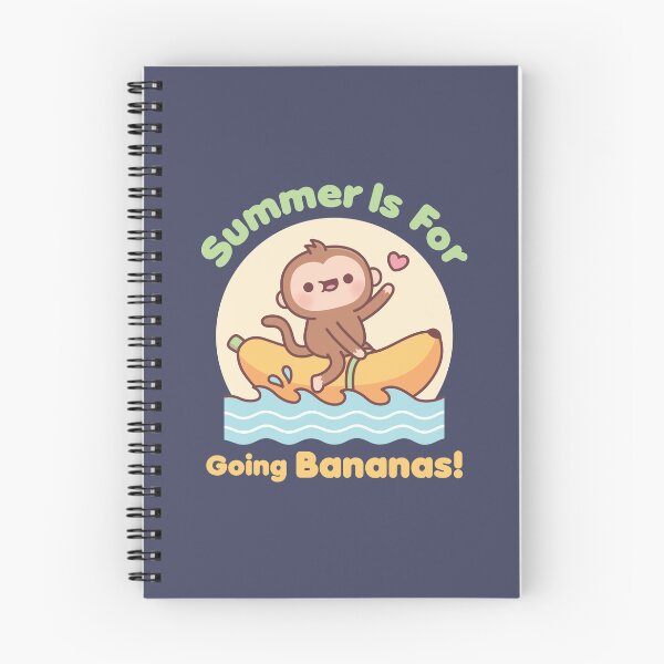 Item preview, Cute Monkey On Banana Boat Summer is For Going Bananas designed and sold by rustydoodle.