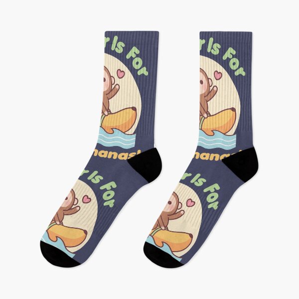 Item preview, Cute Monkey On Banana Boat Summer is For Going Bananas designed and sold by rustydoodle.