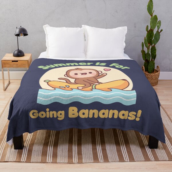 Item preview, Cute Monkey On Banana Boat Summer is For Going Bananas designed and sold by rustydoodle.
