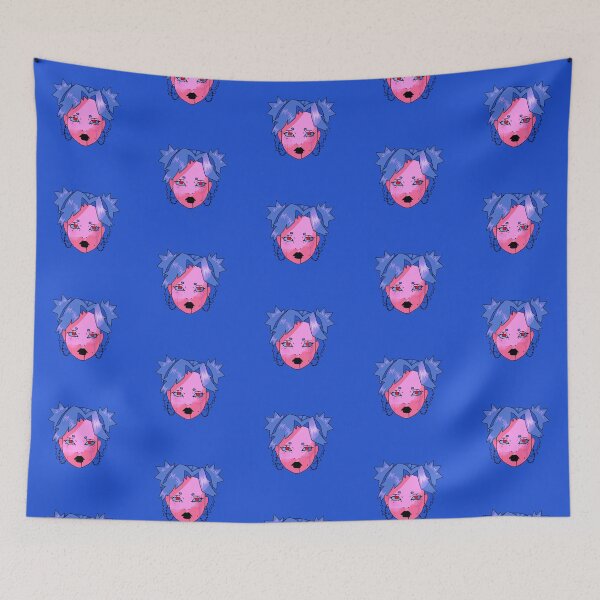 Item preview, Purple Spiky Haired Red Eye Girl designed and sold by Irrelevant Grrl.