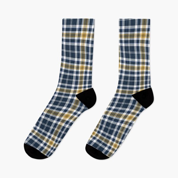 Item preview, Cuadros deportivos azul marino y dorado amarillo designed and sold by plaidwerx.