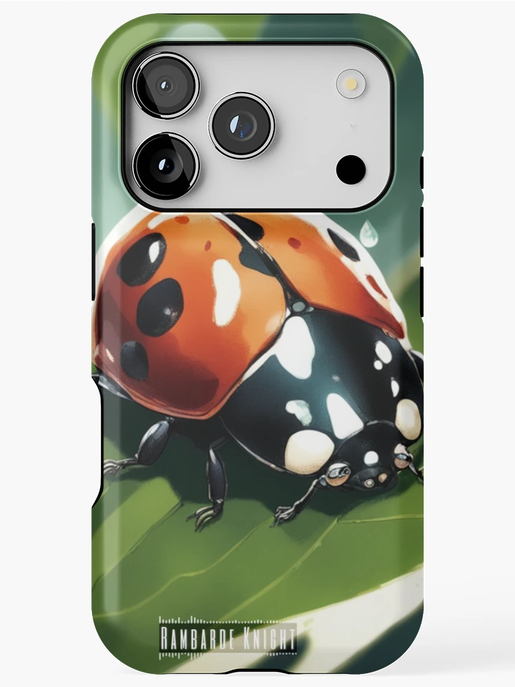 Thumbnail 1 of 4, iPhone Case, Ladybug designed and sold by Rambarde-Knight.