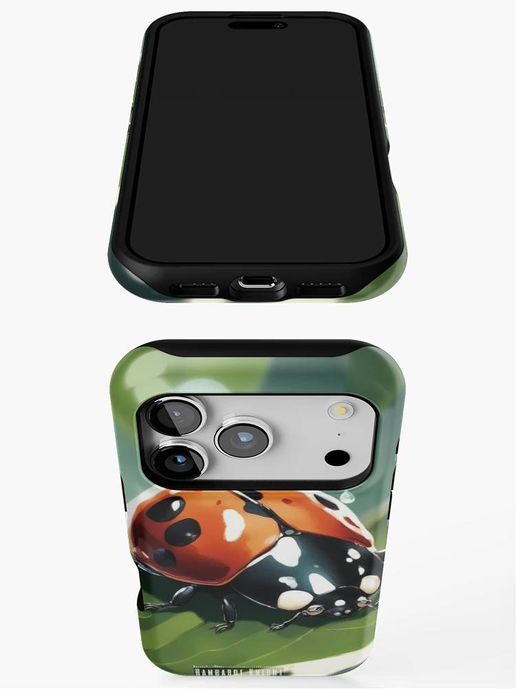 Thumbnail 3 of 4, iPhone Case, Ladybug designed and sold by Rambarde-Knight.