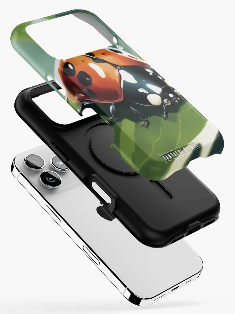 Thumbnail 2 of 4, iPhone Case, Ladybug designed and sold by Rambarde-Knight.