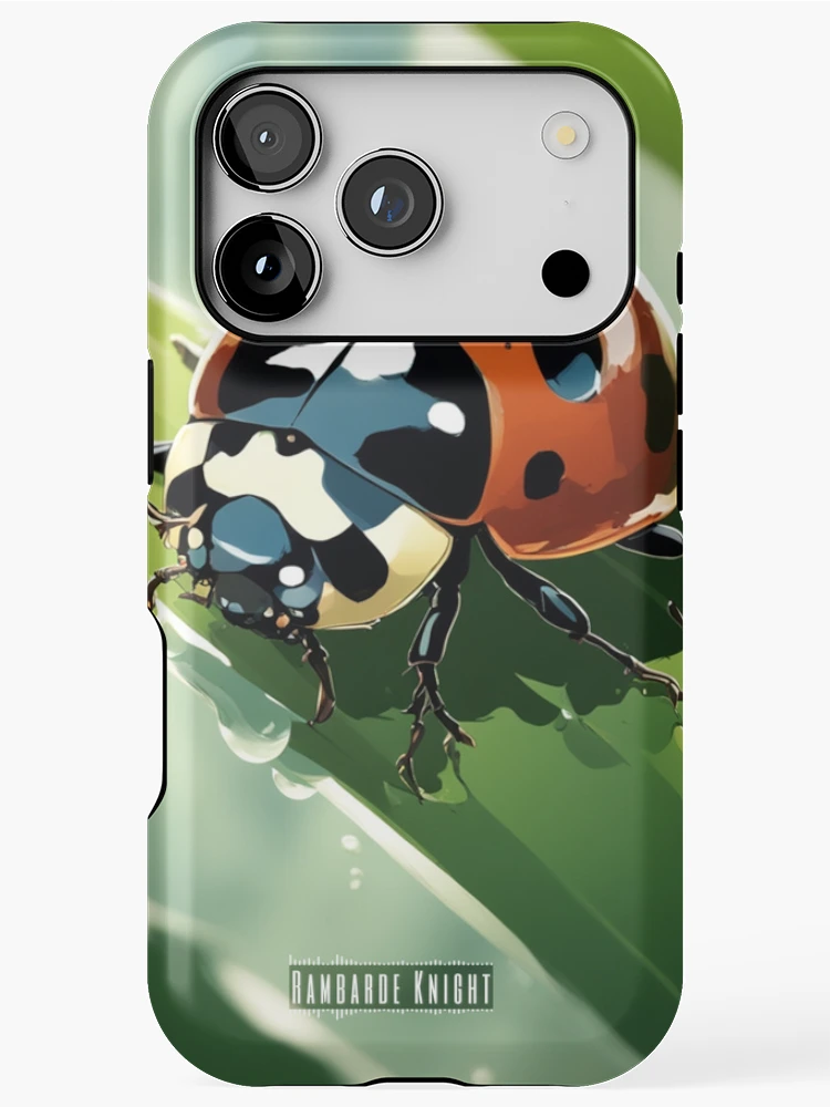 Thumbnail 1 of 4, iPhone Case, Ladybug designed and sold by Rambarde-Knight.
