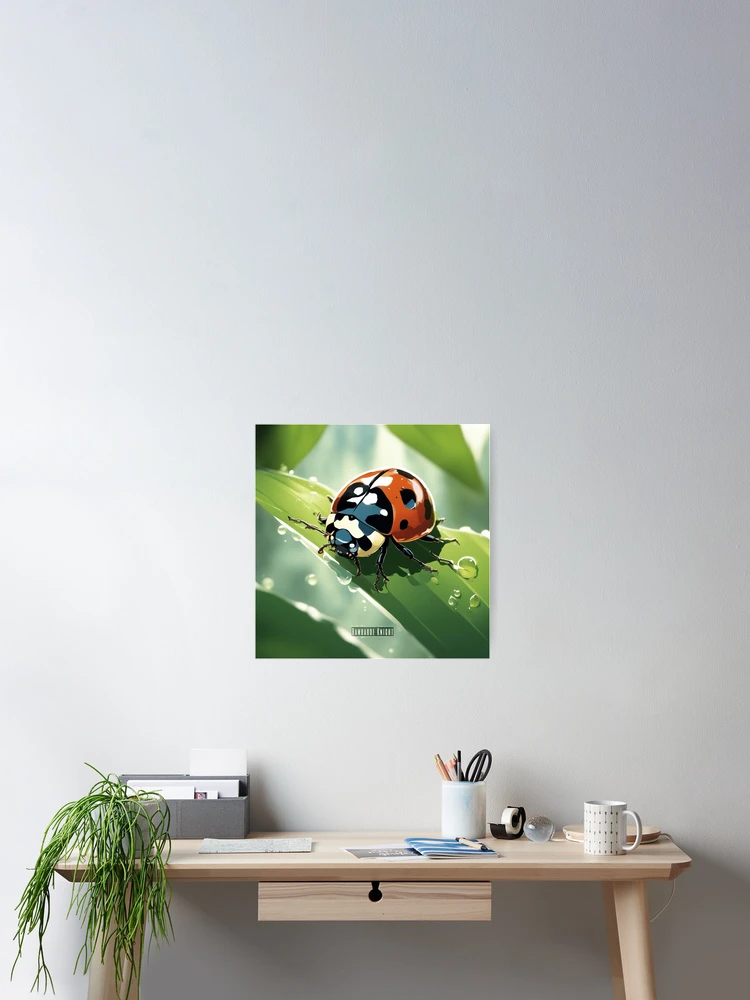 Thumbnail 2 of 3, Poster, Ladybug designed and sold by Rambarde-Knight.
