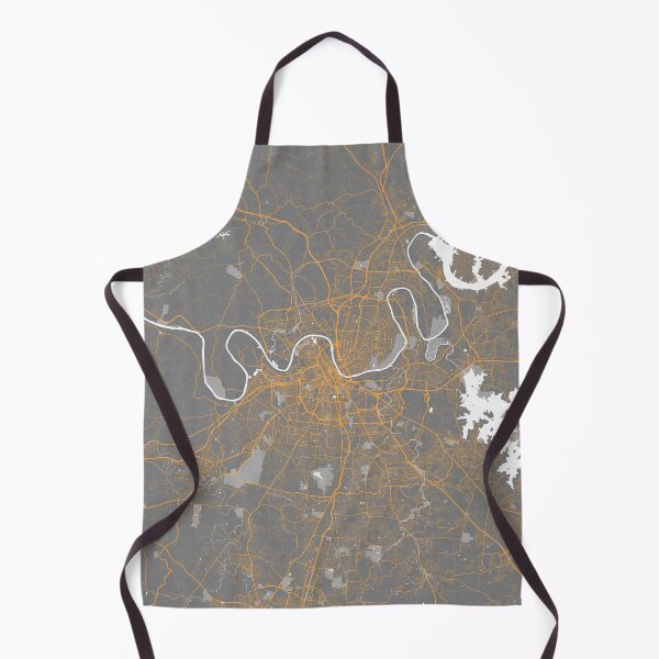 Item preview, Nashville City Map of Tennessee, USA - Bauhaus designed and sold by deMAP.
