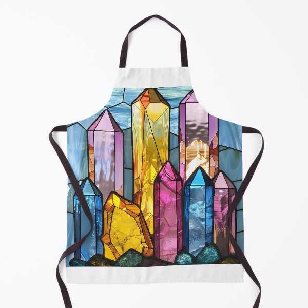 Item preview, Crystal Paradise in Stained Glass designed and sold by mebraart.