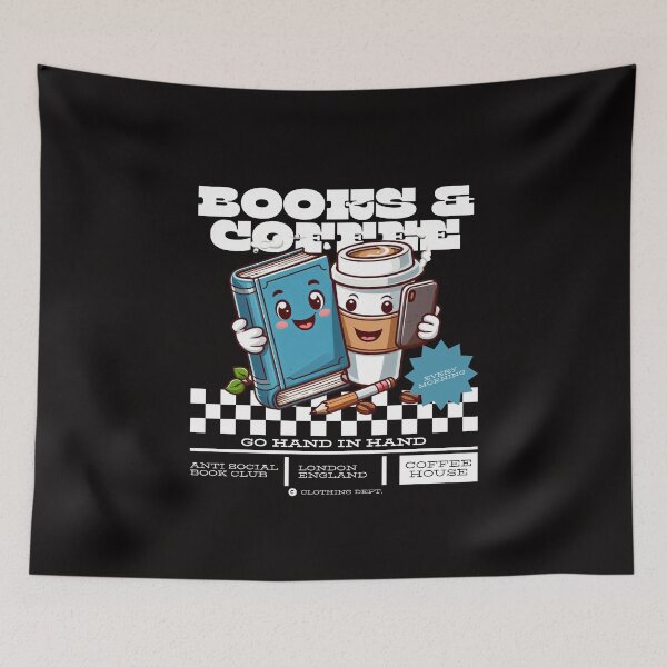 Item preview, Books and coffee designed and sold by Peerless-Prime.