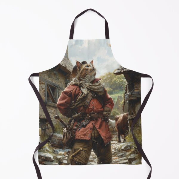 Item preview, Cat Portrait - Warrior At Home designed and sold by aleezon.