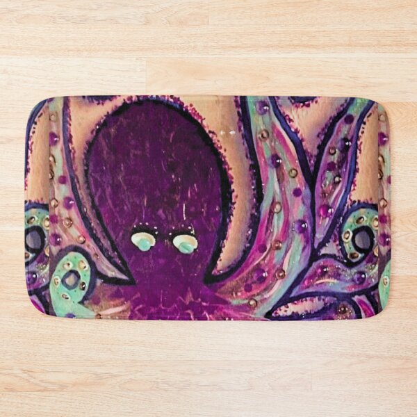 Item preview, Purple Octopus Resin Ocean Art designed and sold by BridgetBresser.