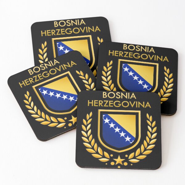 Item preview, Bosnia Hezergovina Coat of Arms designed and sold by rwstamp.