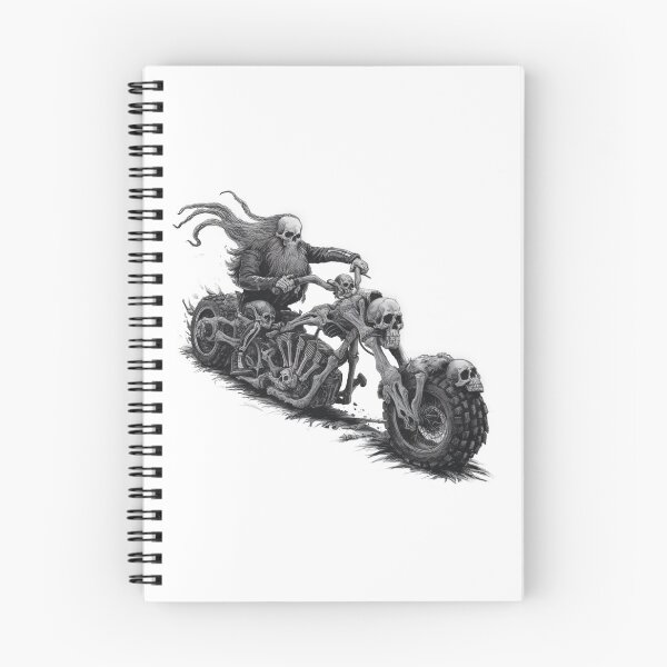Item preview, The Skeleton Rider designed and sold by Gentle40Winks.