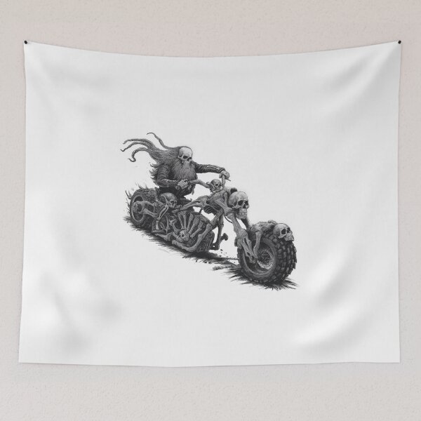 Item preview, The Skeleton Rider designed and sold by Gentle40Winks.