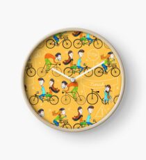Pattern 81 - I love cycling! Clock