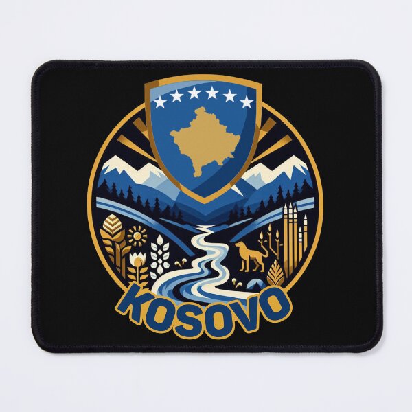Item preview, Kosovo Coat of Arms designed and sold by rwstamp.