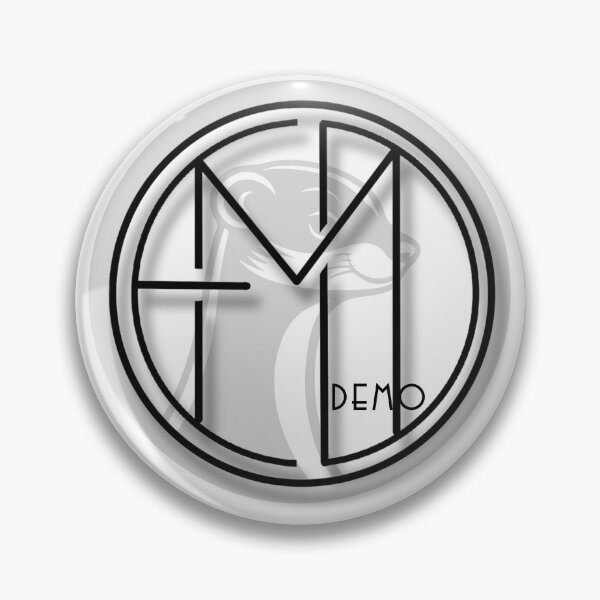 Item preview, Stylized demo wordmark with meerkat silhouette - Unique graphic you won't find anywhere else. designed and sold by KolbaVison.