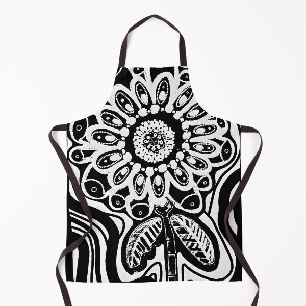 Item preview, Floodle BW Sunflower designed and sold by bekki smith.