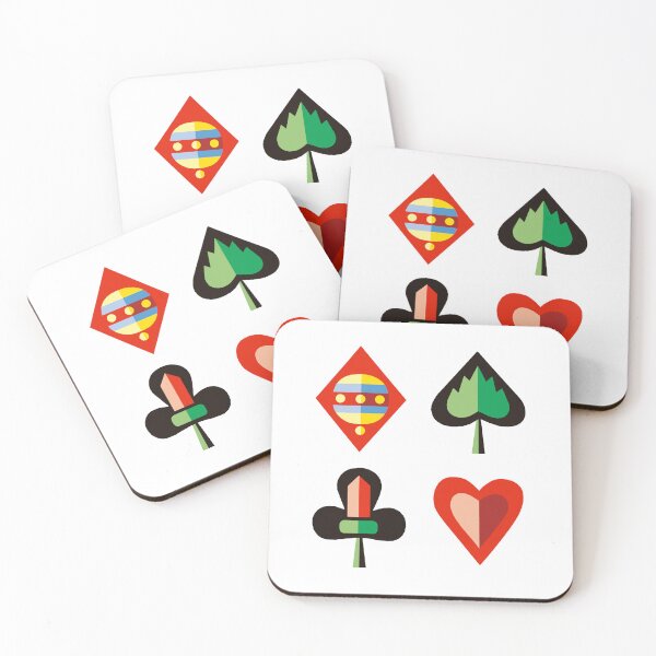 Artikelvorschau, Spielkartenfarben entworfen und verkauft von Michael Kunter.