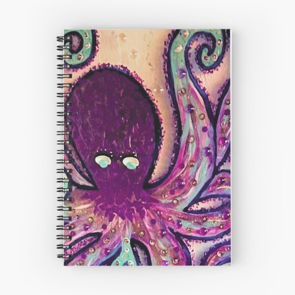 Item preview, Purple Octopus Resin Ocean Art designed and sold by BridgetBresser.