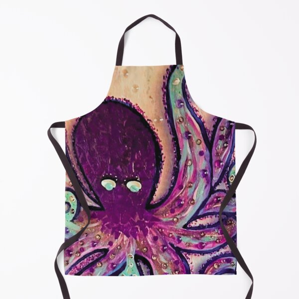 Item preview, Purple Octopus Resin Ocean Art designed and sold by BridgetBresser.