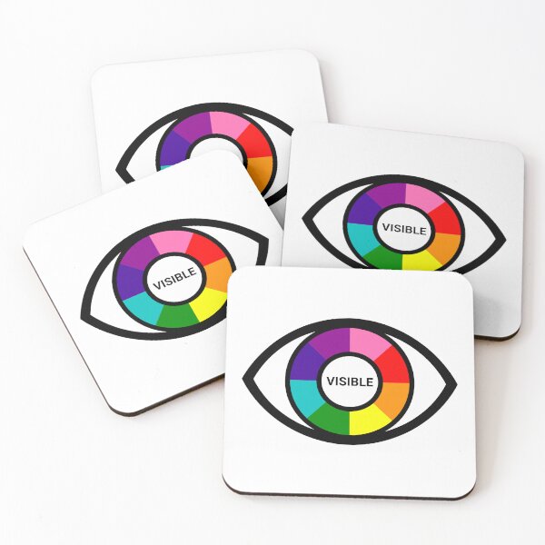 Item preview, Visible Pride - Eye design with rainbow iris designed and sold by visualsignus.