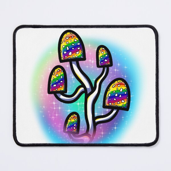 Item preview, Magical Rainbow Mushrooms designed and sold by ShaeRaindrop.