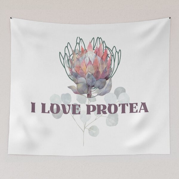 Item preview, I love Protea designed and sold by Yeyishop.