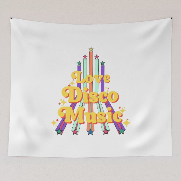 Item preview, Love Disco Music designed and sold by ArtYourStyle.